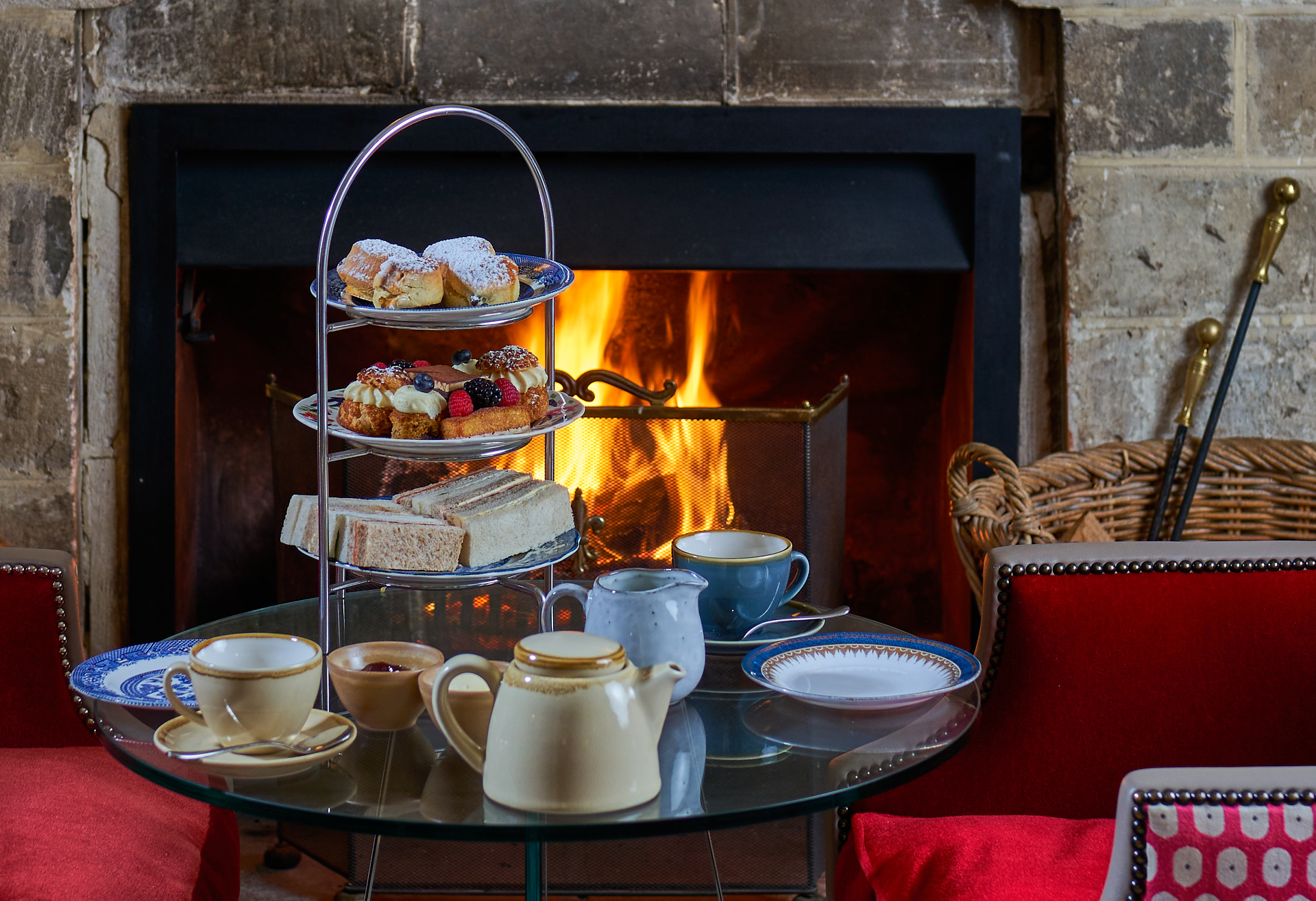 Afternoon Tea in Bath Homewood Luxury Country House Hotel